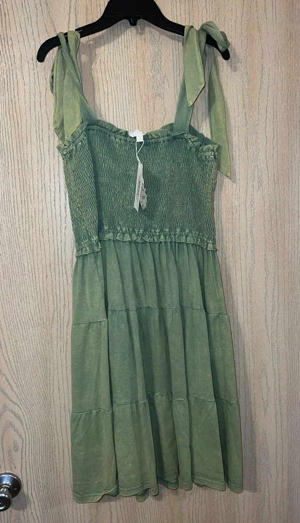 Green Sundress Size M - Image 2