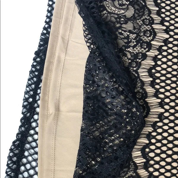 NWT Xhilaration Black Lace Swing Dress - Image 2