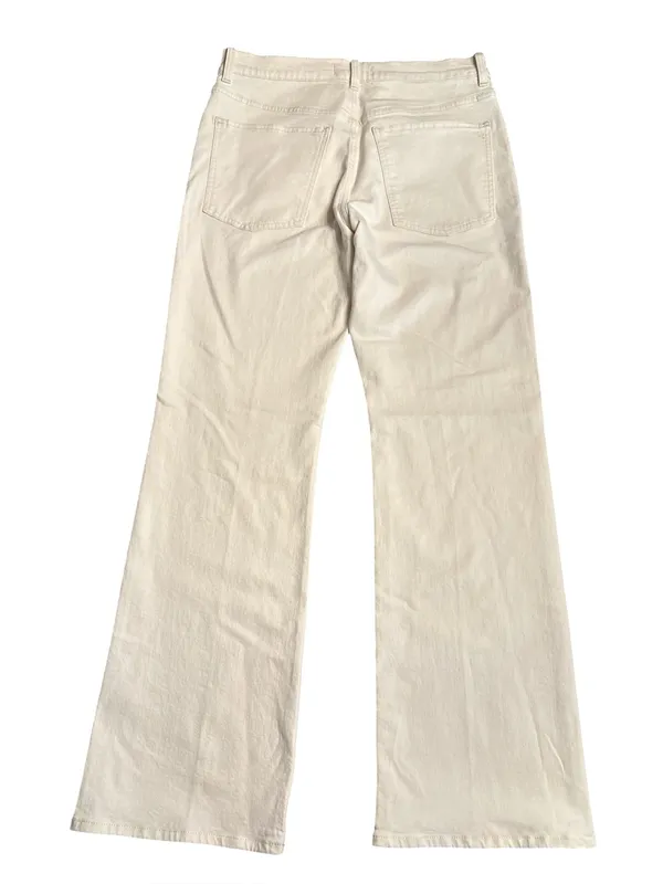 Madewell women’s Relaxed Bootcut Jeans vintage canvas (cream) Size 30 NWT - Image 5