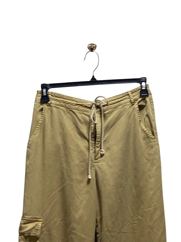 Young Fabulous & Broke Drawstring Cargo Joggers Beige Size M Neutral Coastal - Image 6