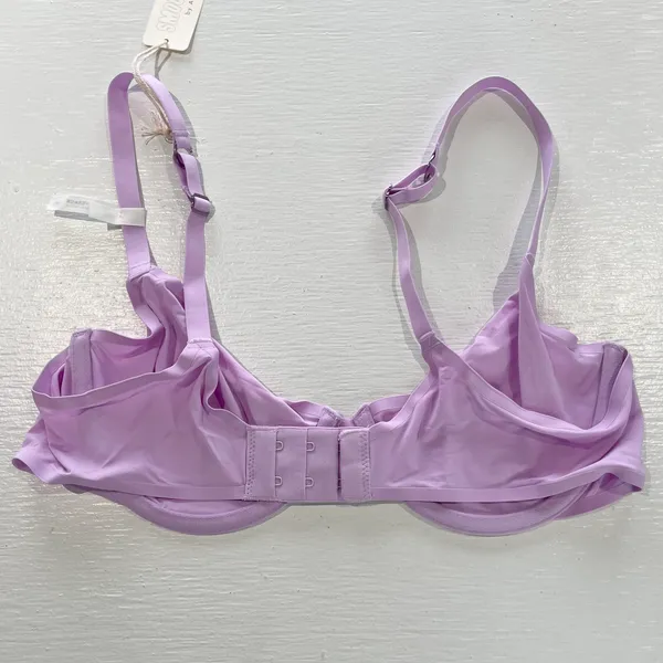 Aerie New SMOOTHEZ Microfiber Underwire Unlined Bra Lavender Lake Size 36C - Image 11