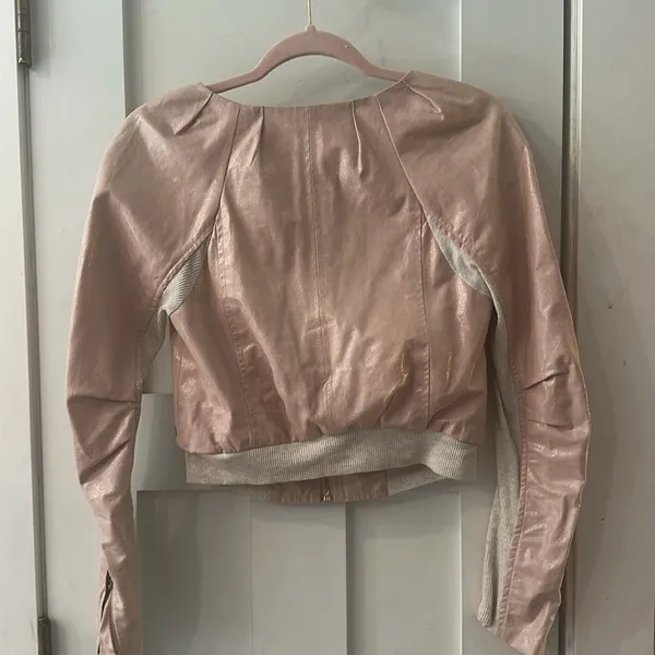 Eryn Brinie collection Women's‎ Pink Metallic Jacket - Image 6