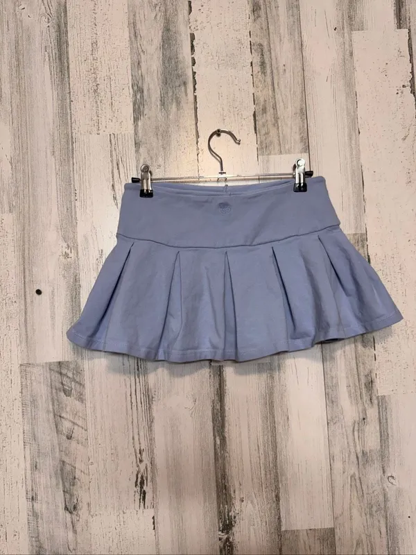 Urban Outfitters Out From Under Blue Pleated Tennis Skort Womens Small Mini Skir - Image 4