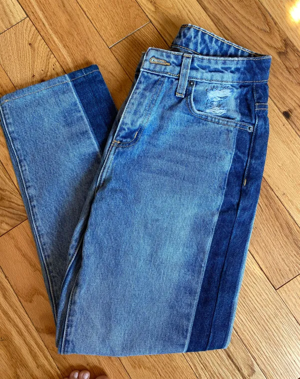 Carmar Denim High Waisted Straight Leg Jeans - Image 9