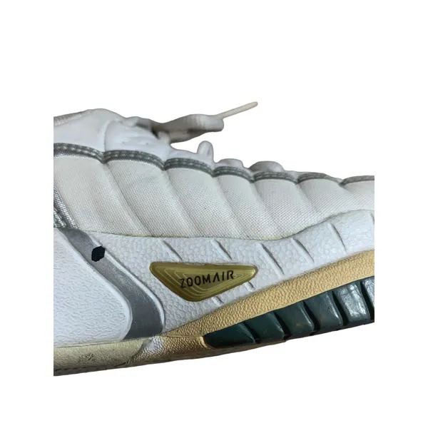 Nike Air Zoom Women’s Size 7 White Sneakers Laced y2k 90's Chunky Seinfeld - Image 11