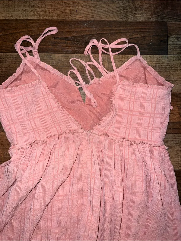 Forever 21 Pink Tie-Shoulder Mini Sundress - Image 5