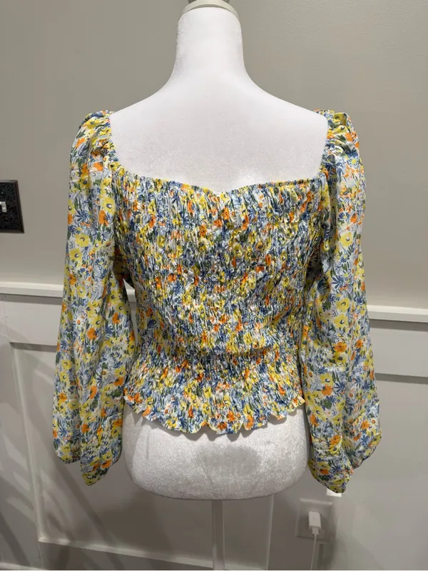 Floral Wrap Tie - Image 2