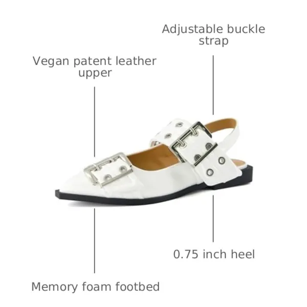 Cushionare NEW Wander Mary Jane Buckle Shoes 8 - Image 4