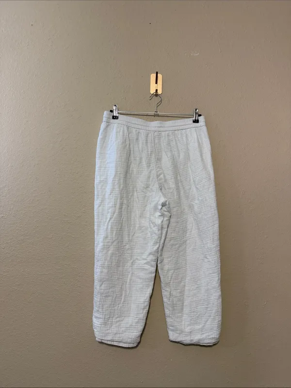 J crew seaside pant white soft gauze Size Medium - Image 6