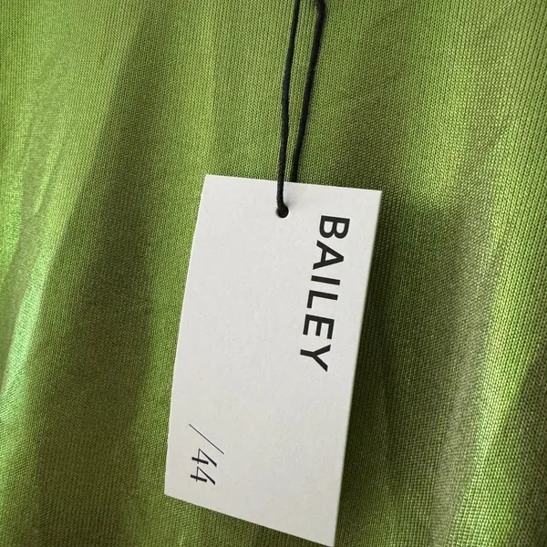 NEW!! Bailey 44 Metallic Shimmery Green Top Slightly Sheer‎ - Image 4