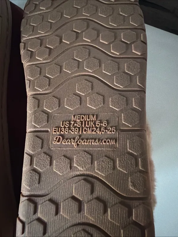 Dearfoams Cozy Comfort Women's Size n (7-8) Moc Toe Clog Slippers. New with Tag - Image 10