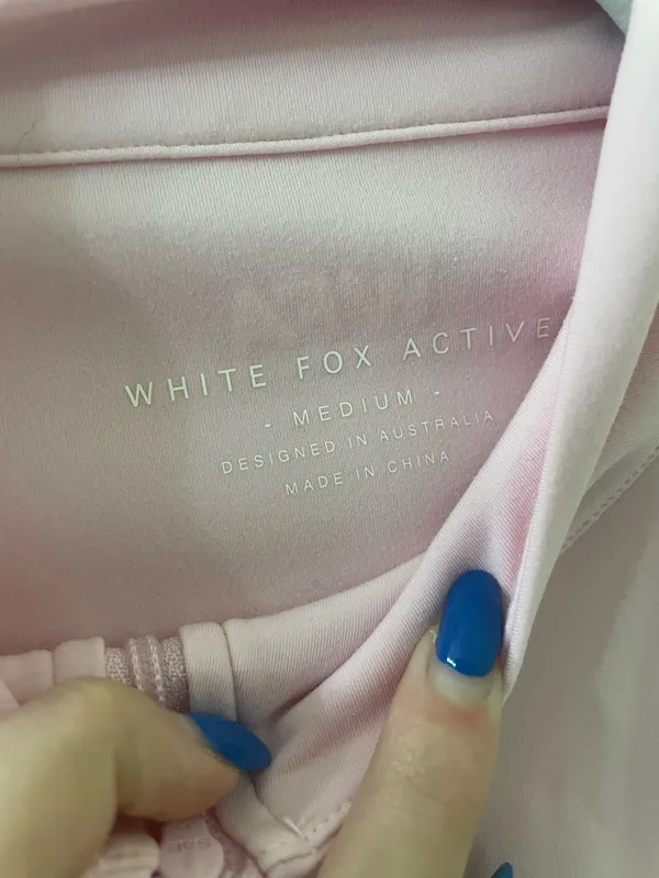 White Fox Boutique Zip-Up Sweater - Image 4