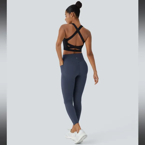 Halara UltraSculpt Scrunch Butt Lifting Tummy Control Shaping leggings 25” - Image 7