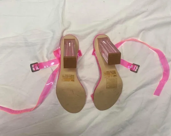 Cape Robbin pink translucent heel - Image 3