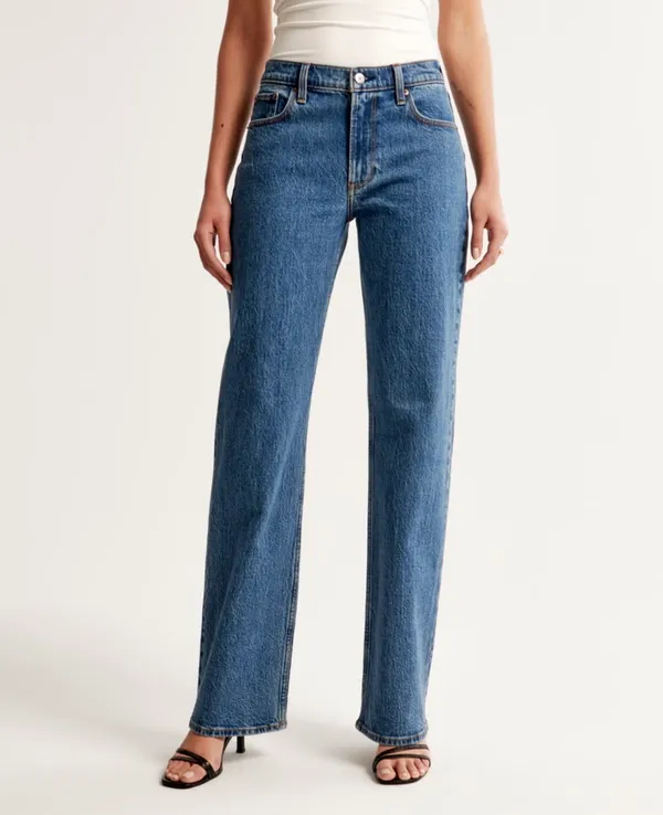 Low-Rise Baggy Abercrombie Jeans - Image 2