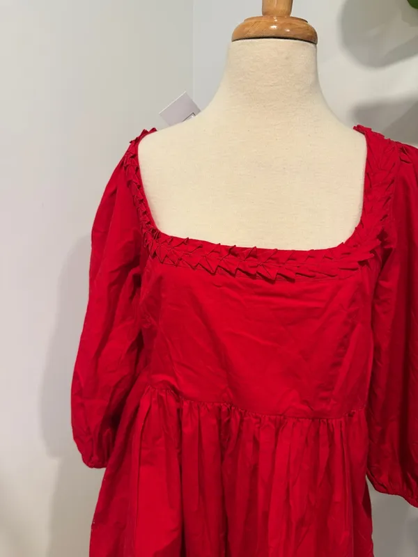Rhode | Daya Red Mini Dress | New - Image 3