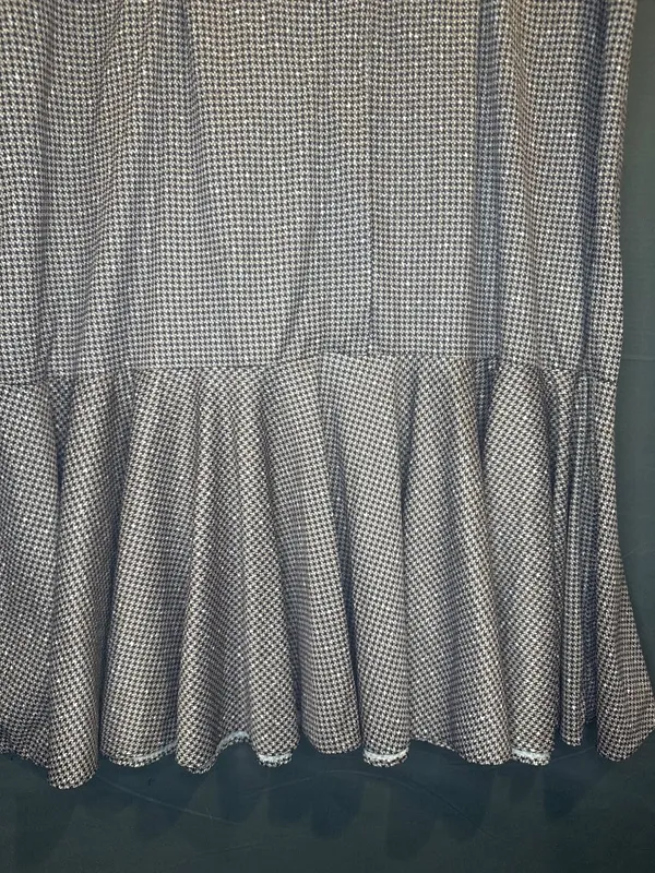 Risa Ann New York Dress Womens 16.5 Lagenlook Victorian Retro Midi Silky Ruffle - Image 4