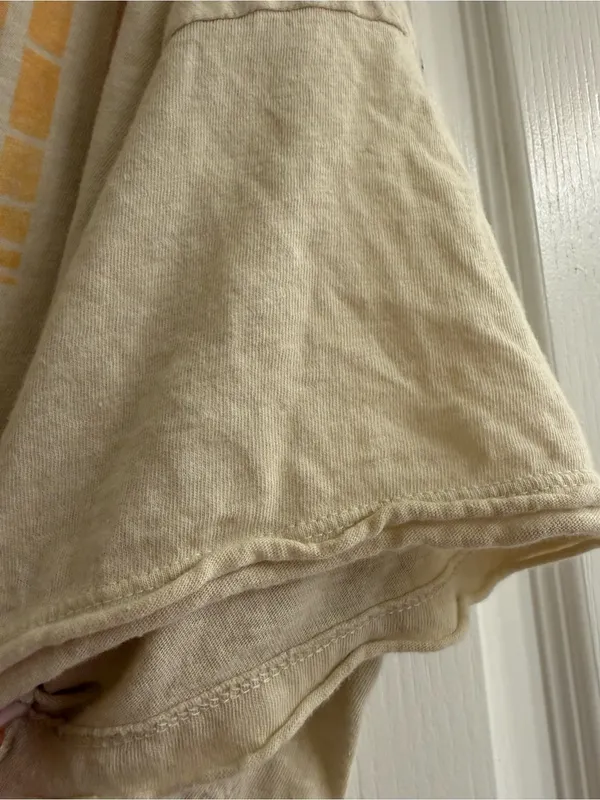 Aerie Tan Retro Graphic ‘In My Element’ Oversized Boyfriend T-Shirt - size M - Image 4