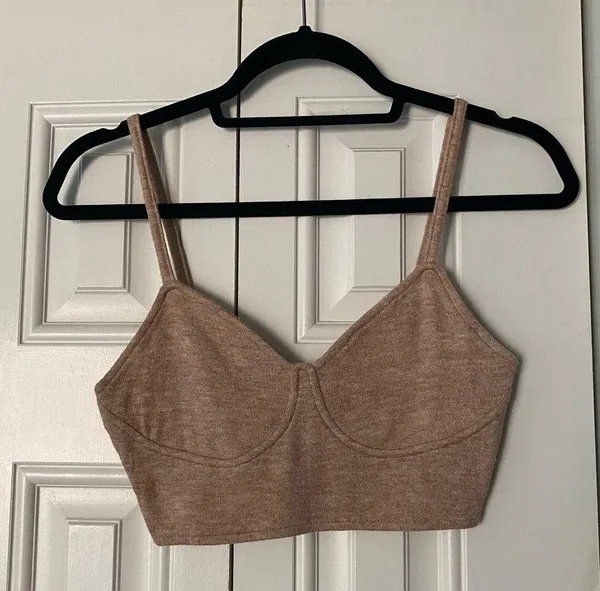 Zara two piece cropped sweater set - Image 4