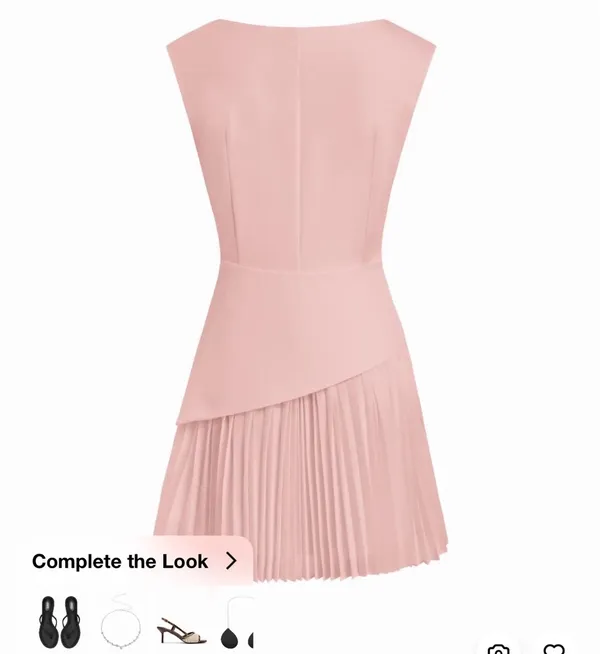Cider Dress Mini Pink Small - Image 3