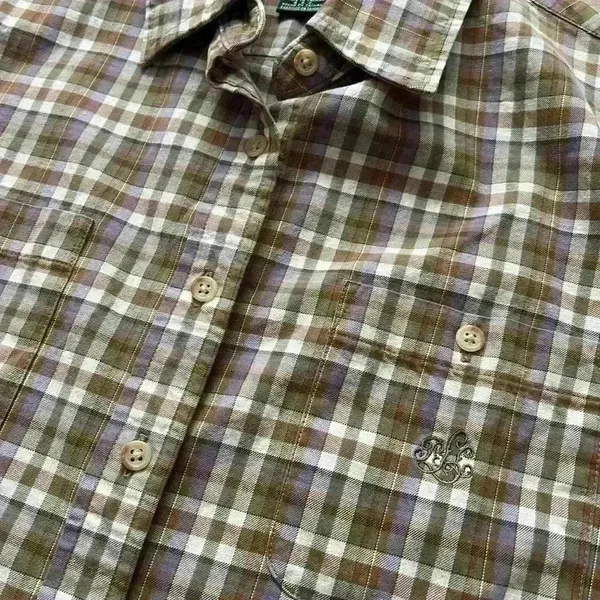 Lauren By Ralph Lauren Plaid Spring Buttondown Women’s Large - Image 4