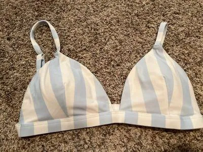 Hollister Blue and white stripped bikini - Image 2