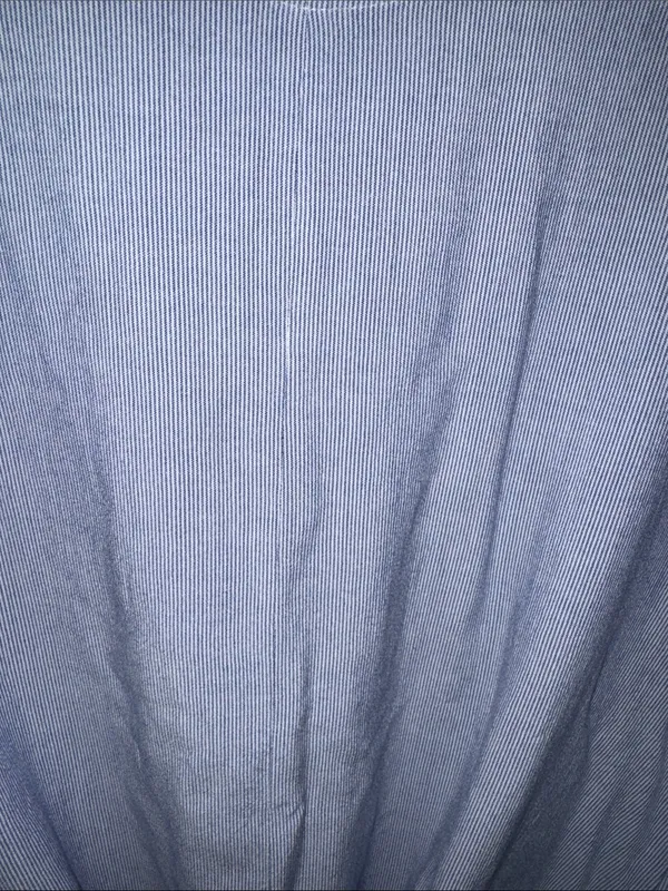 Madewell Dusty Blue Front-Tie Crop Top - Image 4