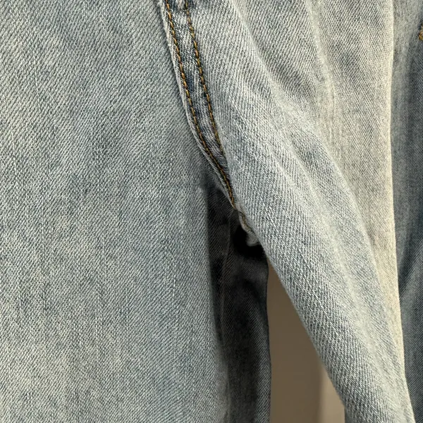 Anthropologie Pilcro High Rise Pleated‎ Wide Leg Trouser Jean Size 32 - Image 5