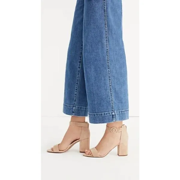 Madewell Regina Suede Ankle Strap Sandals Sz. 10 - Image 2