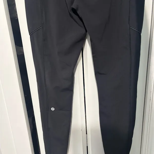 Women’s Black Lululemon Leggings - Image 4