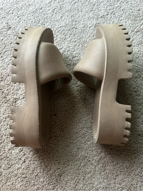 Jeffrey Campbell Lug Sole Slide Sandals 8 - Image 5