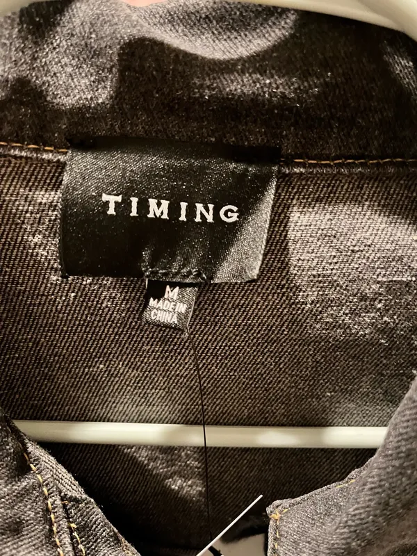 Timing Denim Washed Black  - Image 4