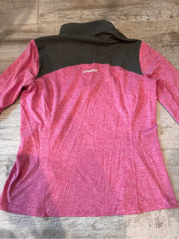 Spyder Pink Half-Zip Athletic Pullove - Image 5