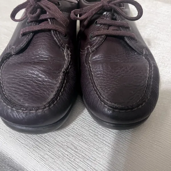 SAS Siesta Shoes Womens Size 7.5 Brown Leather Lace Up Oxfords Comfort - Image 6