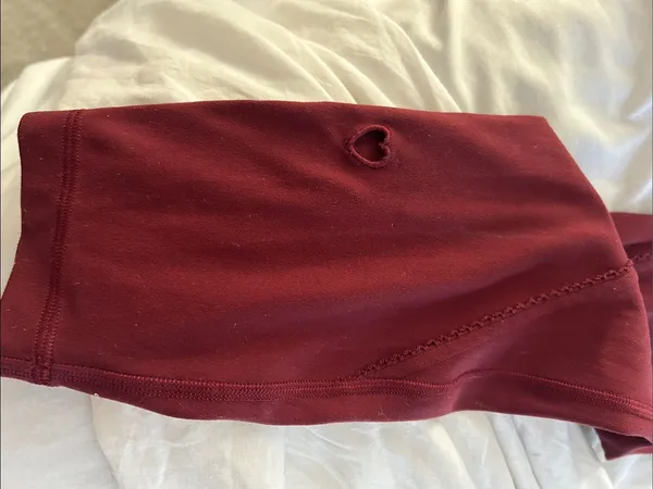 Cutest ❤️lululemon athletica Valentines Collection Women's Maroon Leggings - Image 3