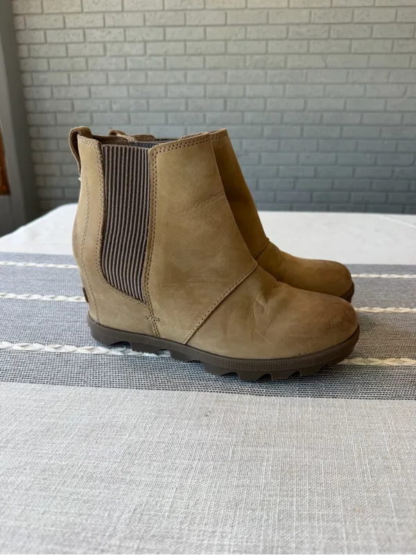 Sorel Joan of Arctic Wedge II Chelsea Brown Women’s Size 8 - Image 2