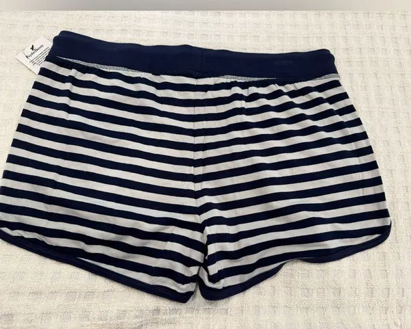 Psycho Bunny by Robert Godley Harbor Mist Stripe Pajamas Shorts Size Medium -NWT - Image 5