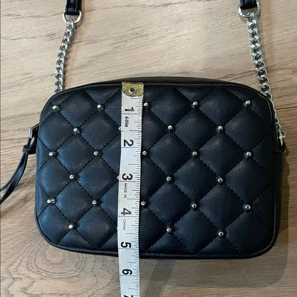 Rebecca Minkoff Diamond Quilt Studded Top Zip Crossbody Bag NWOT - Image 14