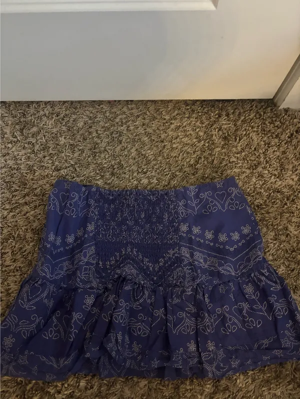 Blue skirt and top set - Image 6