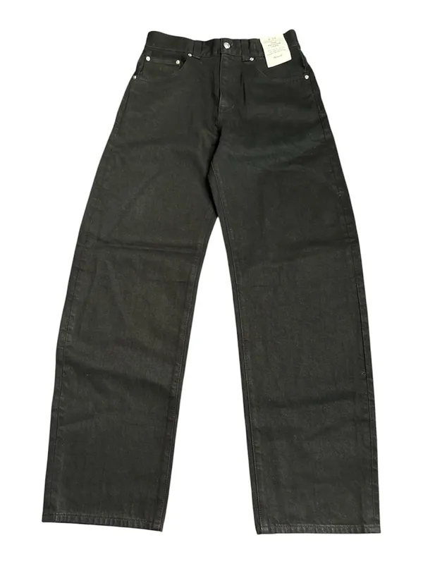 Madewell women’s The Balloon Jean rigid denim barrel leg black Size 26 NWT - Image 5