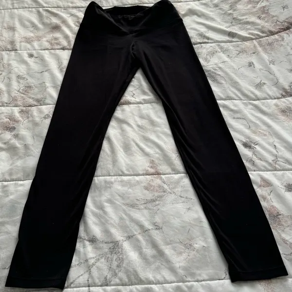 Felina black super soft mid rise leggings, size S athletic Athleisure workout - Image 8