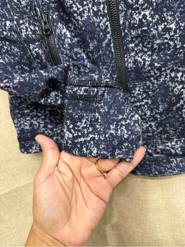 lululemon athletica Navy Speckle Full-Zip Utility Jacket - Image 5