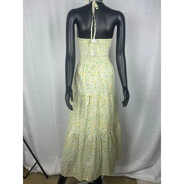 Lost + Wander Cecilia Halter Neck Maxi Small Dress - Image 4