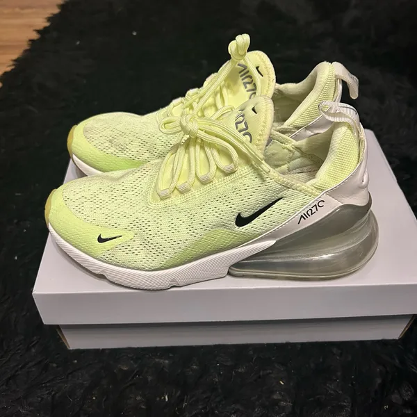 Nike air max 270 barely volt platform lace up shoes sneakers - Image 8