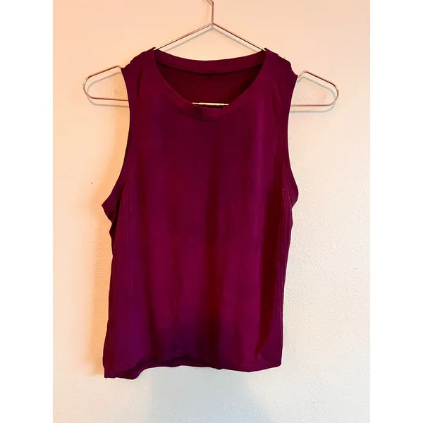 Lululemon Tank Top Women 4 Purple Swiftly Tech 2.0 Race Length Running Training - Image 4