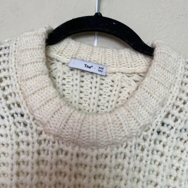 Aritzia TNA oversized chunky knitted wool blend size XXS‎ - Image 5