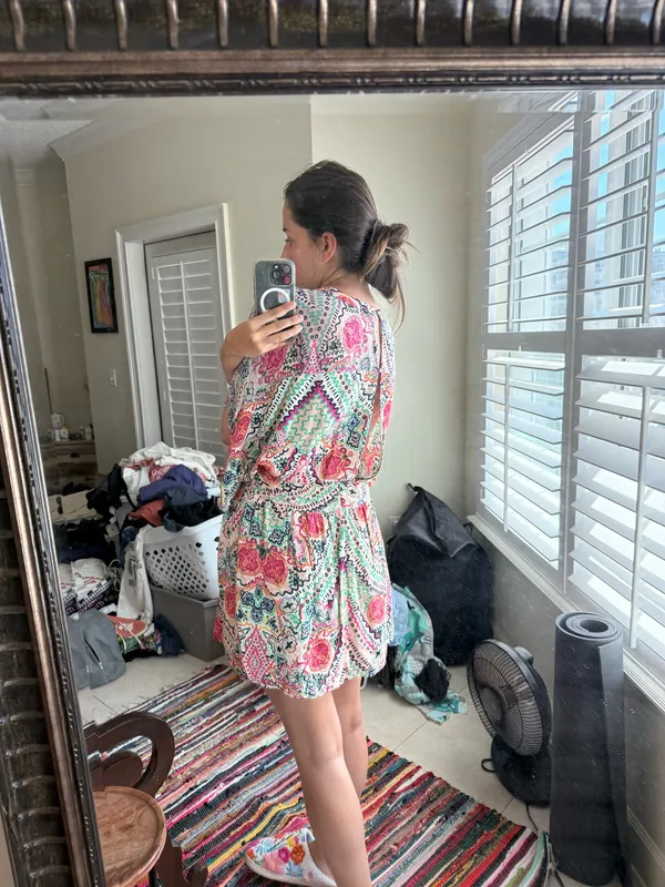 Anthropologie Maeve Floral Dress - Image 4