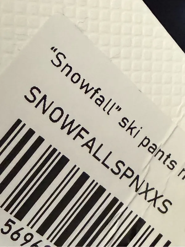 Meet Me There "Snowfall" ski pants navy Star Pant Size XXS/S - Image 8