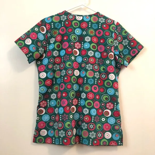 SB Scrubs Women's Seasonal Scrub Top Sz S - Image 10