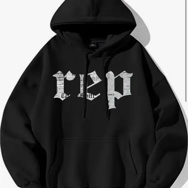 Taylor Swift L/G Reputation Black Hoodie Album Merch Rep Unisex Adult Large NEW - Image 2
